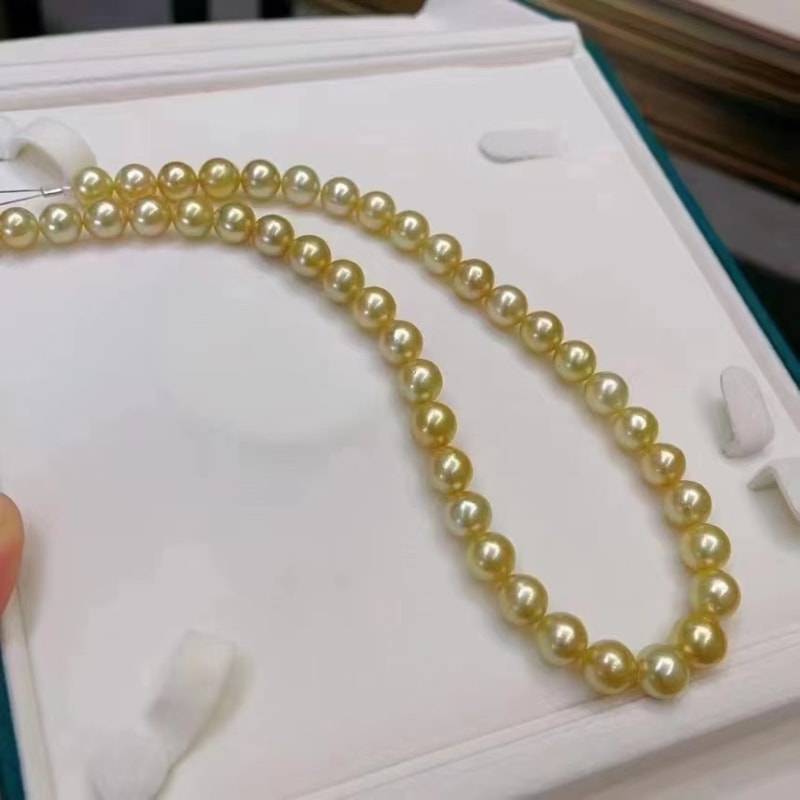 Auiremrti Damen Perlenkette Gold | Mehrlagige Statement-Kette | Trendiger Modeschmuck Geschenk