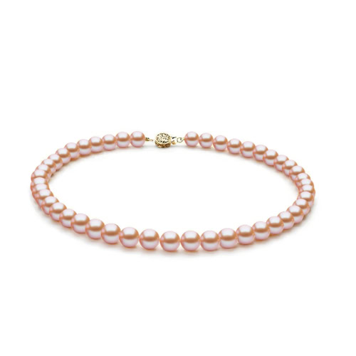Rosa Perlen Choker