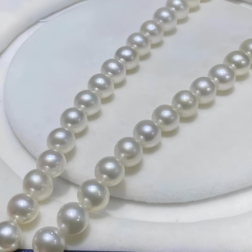 echte weiße Südsee Perlen Halskette