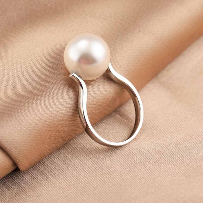 perlenring silber 925