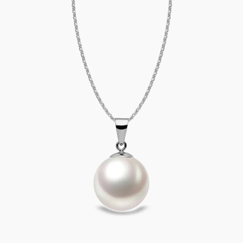 Süßwasser Perle Anhänger11mm-n