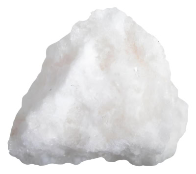 Anhydrit weißes Kristallgestein