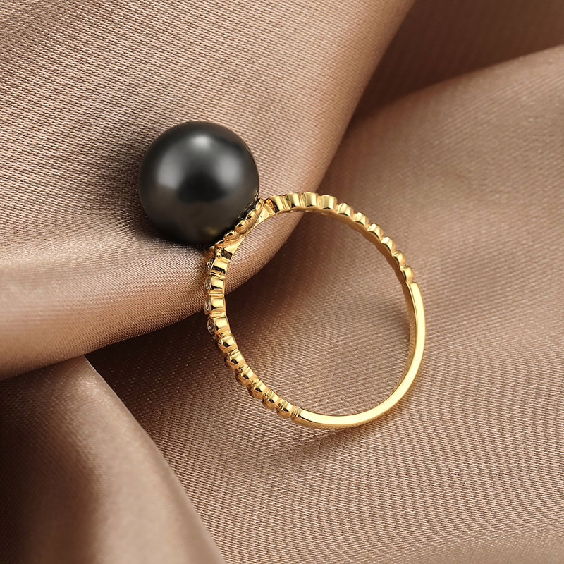 ring mit perle gold