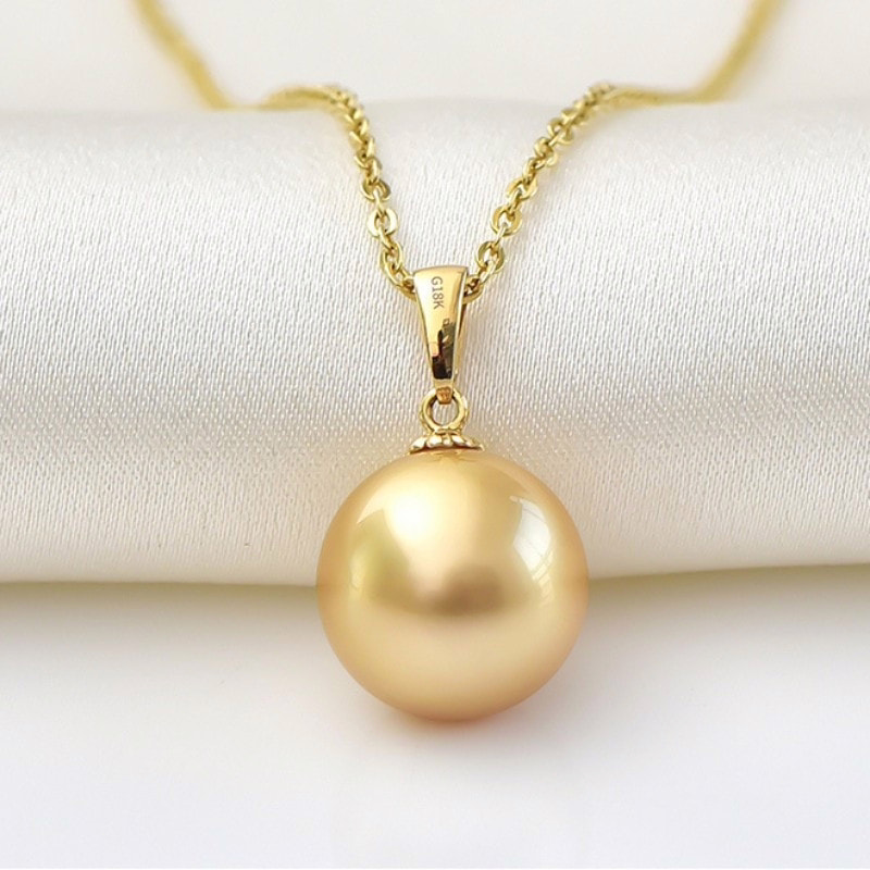 anhänger für perlenketten mit goldkette
