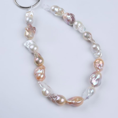 14-20mm Multicolor Barock Perlen Kette
