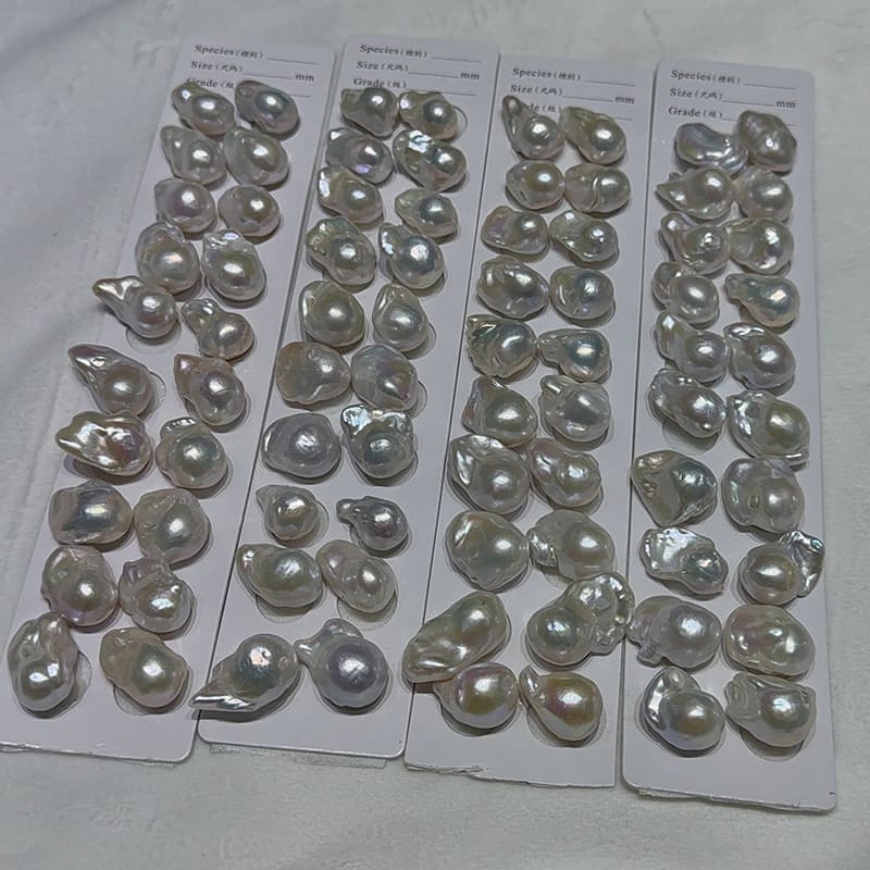 13-16mm Lose Barock Süßwasser Perlen (Preis für 1 Stück) – Bild 4