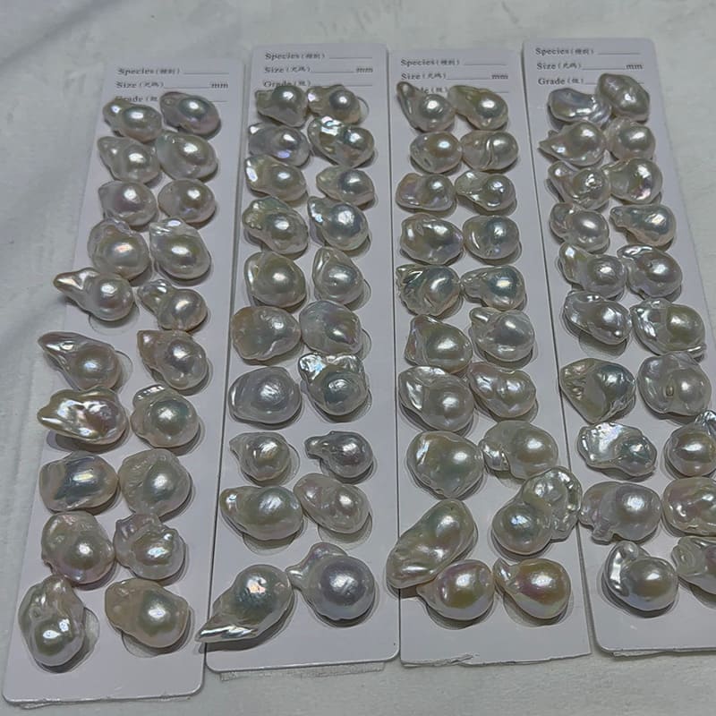 13-16mm Lose Barock Süßwasser Perlen (Preis für 1 Stück) – Bild 5