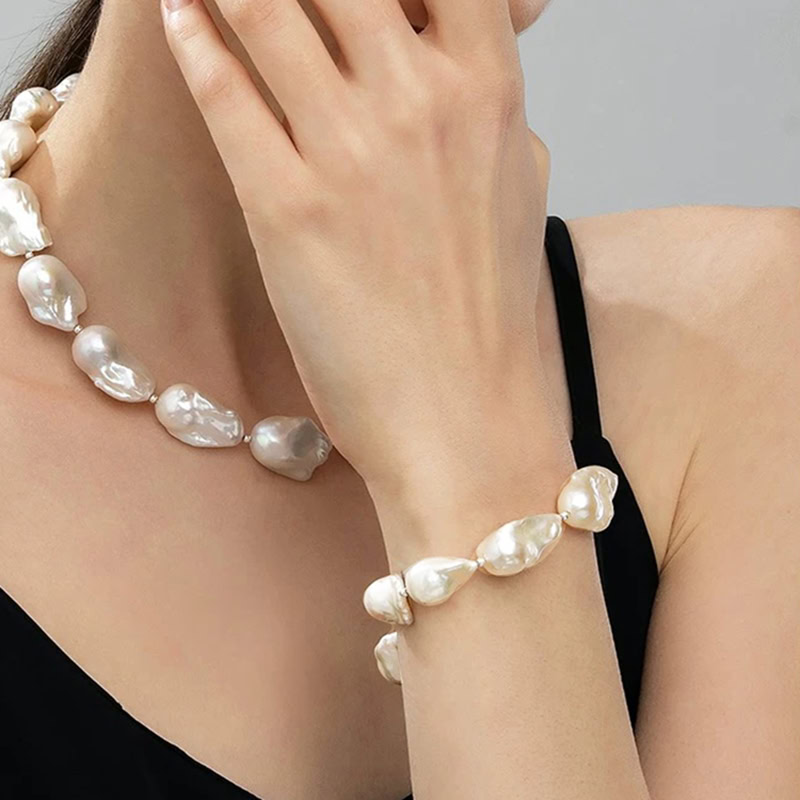 Damen Barock Perlenarmband