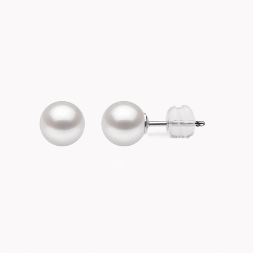 Akoya Perlen Ohrstecker 7mm aus 925er silber