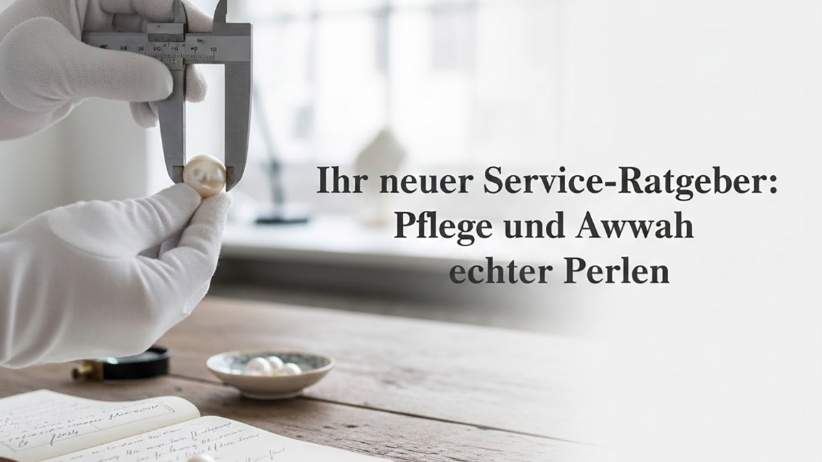 Fachmännischer Service-Ratgeber für echte Perlen: Pflege, Auswahl und Qualitätsprüfung nach dem AAA-System – In der Tradition des Volksfreund Servicecenters.